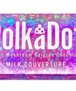 Polkadot Magic Mushroom Belgian Chocolate Bar